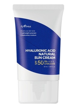 ISNTREE Hyaluronic Acid Natural Sun Cream SPF50
