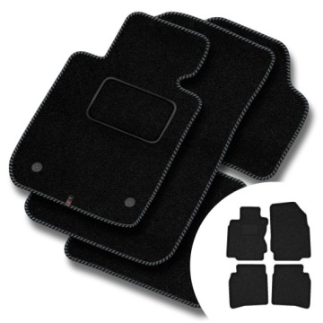 Velurové koberce Streak pro Nissan Note I E11 2006-2013