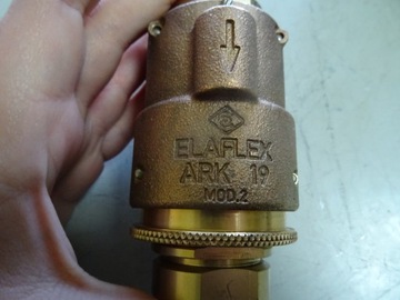 СОЕДИНИТЕЛЬ ШЛАНГА ELAFLEX ARK 19 КЛАПАН
