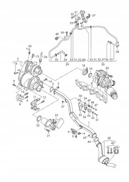 DRŽÁKY DRŽÁK OPĚRADLO DPF AUDI A6 C7 04L131159C