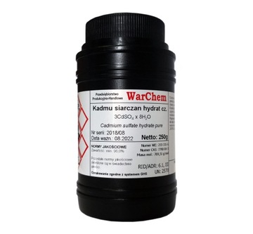 SIARCZAN KADMU hydrat - czysty - 250g