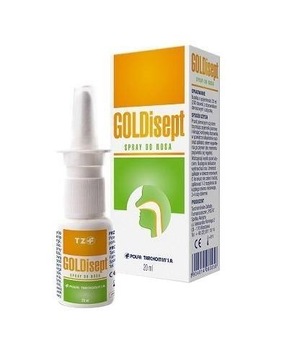 Goldisept spray do nosa na alergie katar 20 ml