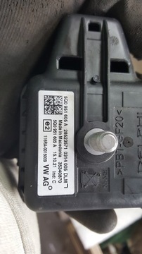 SIRÉNA ALARMU VW AUDI SEAT SKODA PORSCHE BENTLEY 5Q0951605A DEMONTÁŽ