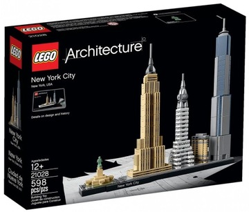 LEGO 21028 Architecture Nowy Jork - Empire State Building - Statua Wolności