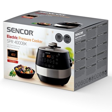 Электрическая скороварка SENCOR SPR 4000BK 4,8 литра