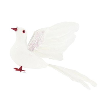 Очаровательная имитация пенопласта, белые фигурки, голубиный парк, книжная полка, белый голубь D