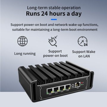 Горячие продажи 11-го Celeron N5105 4 Intel i225 Nics 2*NVMe 2*DDR4