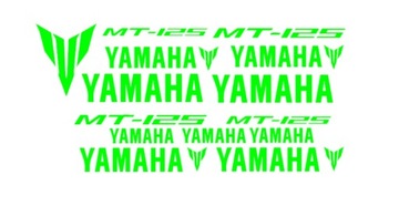 naklejki yamaha fluorescencja mt 07 mt 125