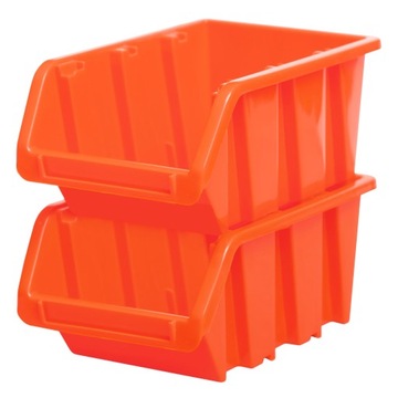 5 x контейнер для кошачьего туалета 120х195х90мм Оранжевый