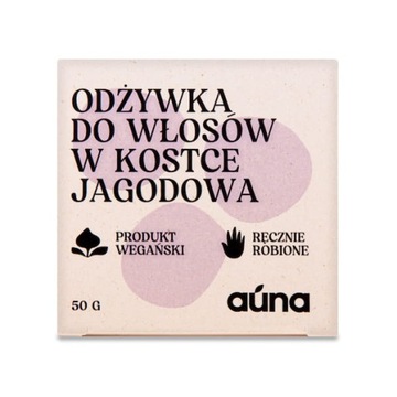 Auna, jagodowa odżywka do włosów, 50 g