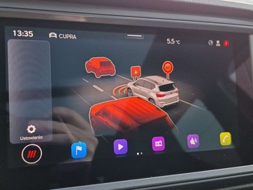 Cupra Ateca Crossover Facelifting 2.0 TSI 300KM 2021 Cupra Ateca VZ4Drive 300KM Salon PL Faktura VAT Bogata wersja Martwe pole P, zdjęcie 28