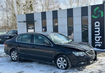 Skoda Superb II Sedan Facelifting 1.6 TDI CR DPF 105KM 2014 Skoda Superb 1.6TDI 105KM 2014r. auto zarejestrowane i ubezpieczone w Pols