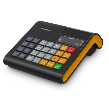 KASA FISKALNA NOVITUS LINK ONLINE GSM + SIM 24M CZARNO-POMARAŃCZOWA