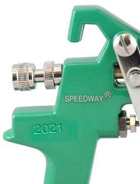 Pistolet lakierniczy SPEEDWAY HVLP dysza 1,2 mm górny zbiornik 600 ml
