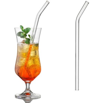 СТЕКЛЯННАЯ ТРУБКА, ECO CURVE STRAW, 23 СМ, 6 ШТ. SIMAX