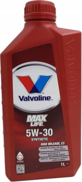 VALVOLINE MAXLIFE HIGH MILAGE 5W30 C3 1L