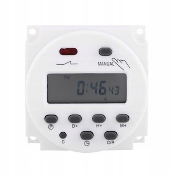 PROGRAMATOR CZASOWY WŁĄCZNIK CYFROWY LCD WYŁĄCZN