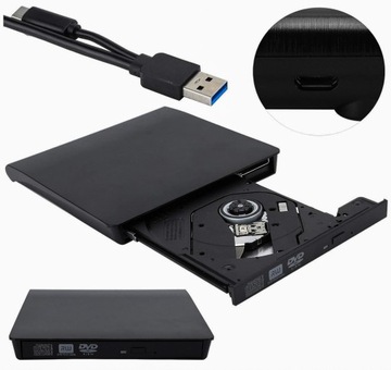 ВНЕШНИЙ USB-привод CD-R/DVD-ROM/RW CD-ЗАПИСЫВАТЕЛЬ ПОРТАТИВНЫЙ ПРОИГРЫВАТЕЛЬ