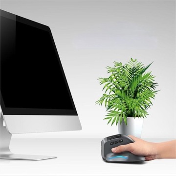 БЕСПРОВОДНАЯ ВЕРТИКАЛЬНАЯ МЫШЬ Аккумулятор 730 мАч USB-C BT 2.4G OLED до 3200 DPI