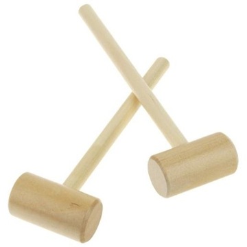 ДЕРЕВЯННЫЙ КУБ СЛОНА, МОЛОТОК МОНТЕССОРИ, ИГРУШКА ЗИ-11