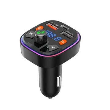 Samochodowy transmiter FM PD 20W Bluetooth5.0+Quick Charge 3.1