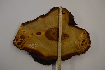 Разделочная доска для подноса ломтик каштана 46х32гр5см