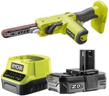 RYOBI SZLIFIERKA TAŚMOWA PILNIK TAŚMOWY R18PF +2Ah