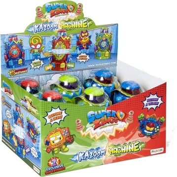 SUPERZINGS KAZOOM MACHINE BOX 6 szt SUPER ZINGS