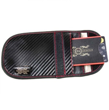 2X УГЛЕРОДНЫЙ ПРОТИВОУГОННЫЙ ЧЕХОЛ RFID БЕЗКЛЮЧЕВАЯ КРЫШКА FARADAYA