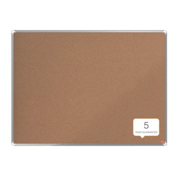 Aluminiowa tablica korkowa 120x90 - Nobo PREMIUM +