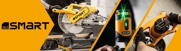 ТОРЦОВАЯ ПИЛА С ЛАЗЕРНЫМ ДИСКОМ ПОДАЧИ DEWALT STANLEY MEASURE