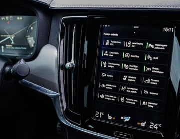 Volvo S90 II Sedan 2.0 D3 150KM 2020 Volvo S90 R-Design Kraj. nappa 4xPamięć ACC Keyles Blis Kamera Pilot Assist, zdjęcie 12