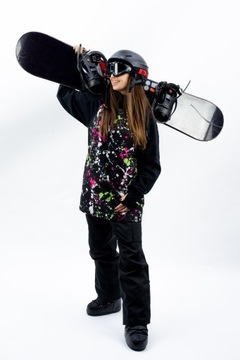 Женская толстовка для сноуборда Paint Drop 2XL