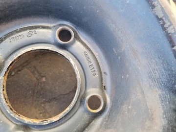 KOLO DOJEZDOVÉ REZERVY 15 ET23 4X108 PEUGEOT 207 1.4