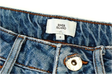 RIVER ISLAND Spódniczka jeans wygodna r. XS