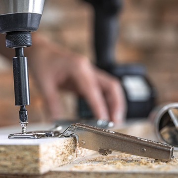 FGV ZAWIAS MEBLOWY KĄTOWY 90° DRZWI RÓWNOLEGŁYCH