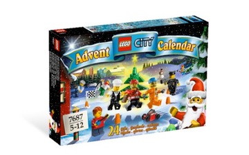 Lego City 7687 - Kalendarz Adwentowy - 2009