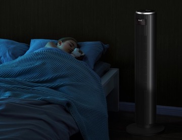 Колонной вентилятор Levoit TempSense 36 Pro, тихий напольный вентилятор, 7 м/с