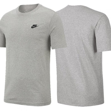 Nike t-shirt koszulka męska sportowa szara 827021-068 M