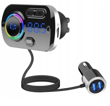 TRANSMITER SAMOCHODOWY BLUETOOTH FM PIĘKNY DŹWIĘK