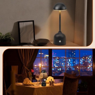 БЕСПРОВОДНАЯ НАСТОЛЬНАЯ ЛАМПА НОЧНИК С СЕНСОРНОЙ ЗАТЕМЛЕНИЕМ USB 4500 мАч