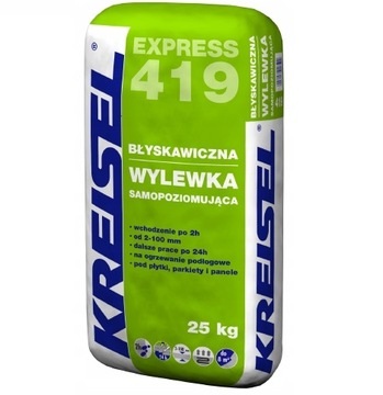 WYLEWKA SAMOPOZIOMUJĄCA KREISEL EXPRESS POD PŁYTKI PANELE 419 25KG