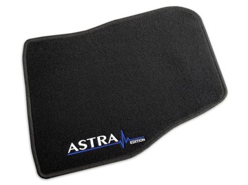 ВЕЛУРОВЫЕ КОВРИКИ OPEL ASTRA H (2004-2014) + ВЫШИВКА