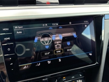 Volkswagen Arteon Fastback Facelifting 2.0 TDI 200KM 2022 Volkswagen Arteon R-Line Panorama Webasto Aktywny Tempomat Kamery 360 Fakt, zdjęcie 23