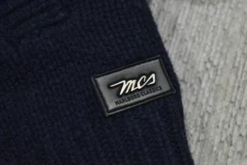 MCS Marlboro Classic Wełniany Sweter Cardigan Męski / XL