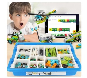 ZESTAW KLOCKÓW DO ROBOTYKI SMART 3.0 typu WEDO 2.0 45300