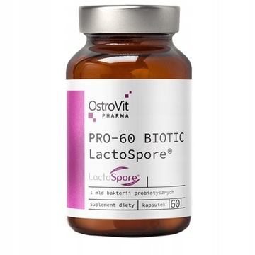 OstroVit Pharma PRO-60 BIOTIC LactoSpore 60kaps