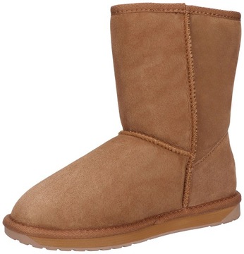 Зимние ботинки EMU Australia Stinger Lo Charcoal W10002 Chestnut, коричневые, размер 39