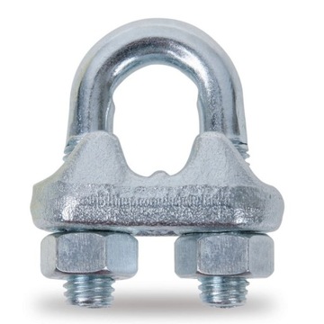 ZACISK LINOWY KABŁĄKOWY STALOWY OCYNKOWANY 10 mm (3.8) ROBUR