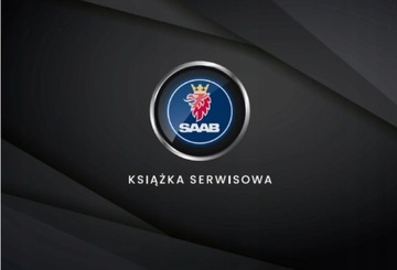SAAB książka serwisowa PREMIUM 16 przeglądów!
